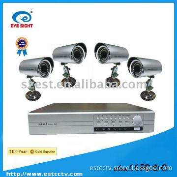 DIY Digital Video Recorder H.264 Compression 4 channel
